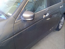 2008 HONDA ACCORD, GRAY, EX-L, 3.5L, AT,  A25128